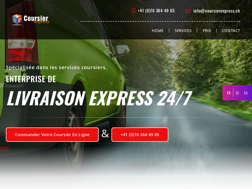 coursier express site