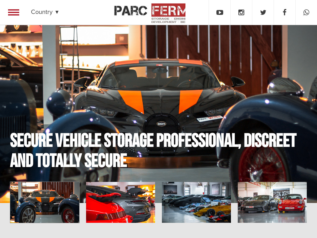 parc ferme site
